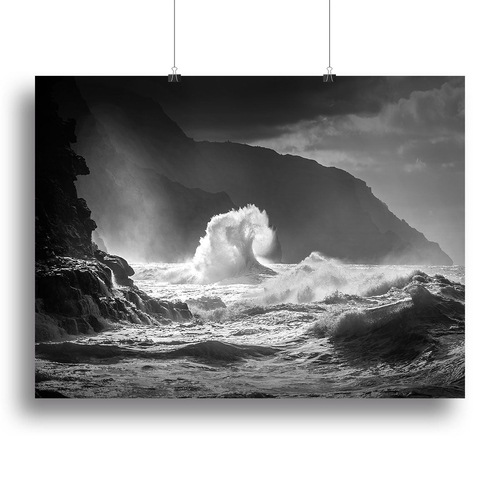 Pacific Ocean Waves Canvas Print or Poster