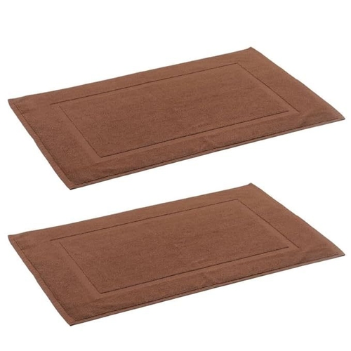 300G Hotel Frame 100% Cotton Bath MAT Standard - 800GMS - Coffee -