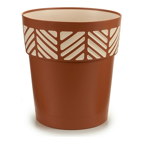 Planter Stefanplast 8003507946019 Brown Beige Terracotta Plastic 29 x