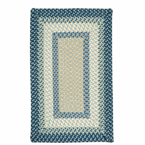 Colonial Mills Rug MG59R024X048R Montego - Blue Burst 2 ft. x 4 ft. Br