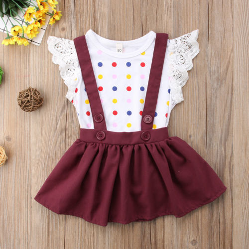 Infant Newborn Baby Girls Romper Playsuit Jumpsuit