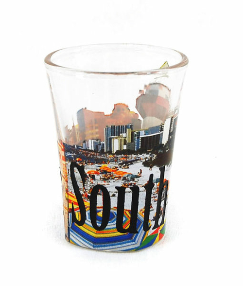 Americaware SGSCA02 South Carolina Full Color Etched  Shot Glass