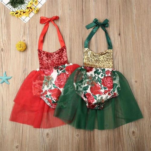 0 24M Summer New Toddler Kid Baby Girl Christmas