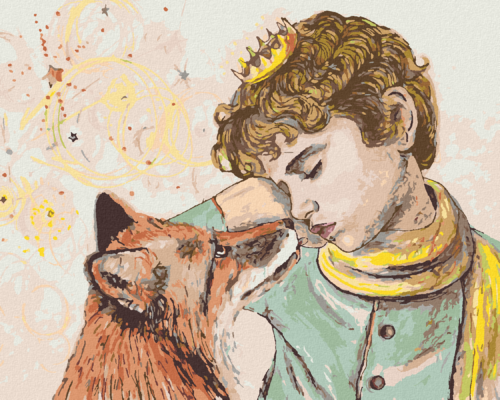 Paint by Numbers - THE LITTLE PRINCE AND A FOX