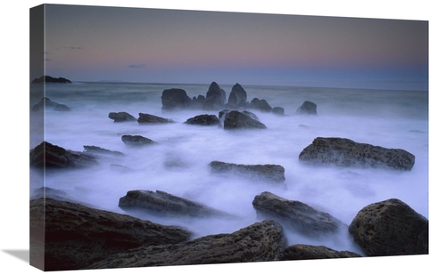 Global Gallery GCS-453499-1624-142 16 x 24 in. Boulders & Seastacks in