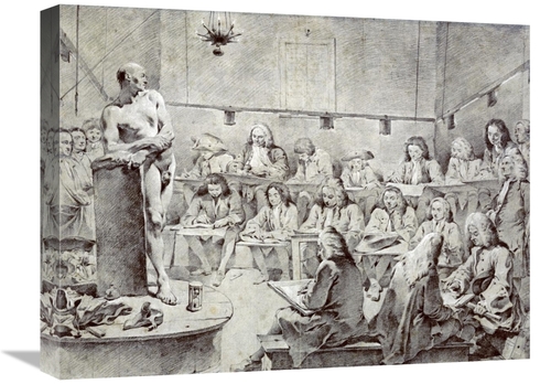 Global Gallery GCS-267397-22-142 22 in. Piazzettas Academy - Artists D