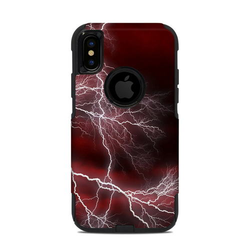 DecalGirl OCXS-APOC-RED OtterBox Commuter iPhone X & XS Case Skin - Ap