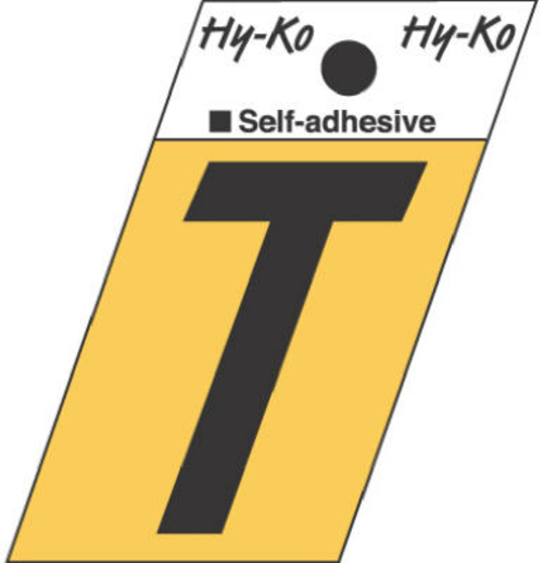 Hy-Ko Products GR-10-T 1.50 in. Aluminum, Adhesive Angle Cut T - P