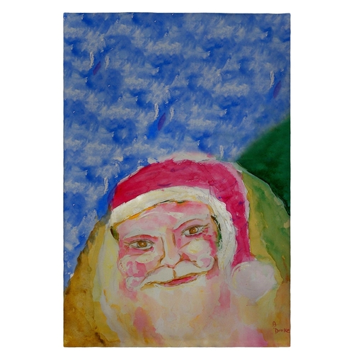 Betsy Drake GT909 Santa Face Guest Towel - 20 x 20 in.