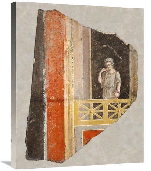 Global Gallery GCS-459943-2228-142 22 x 28 in. Fresco Fragment - Woman