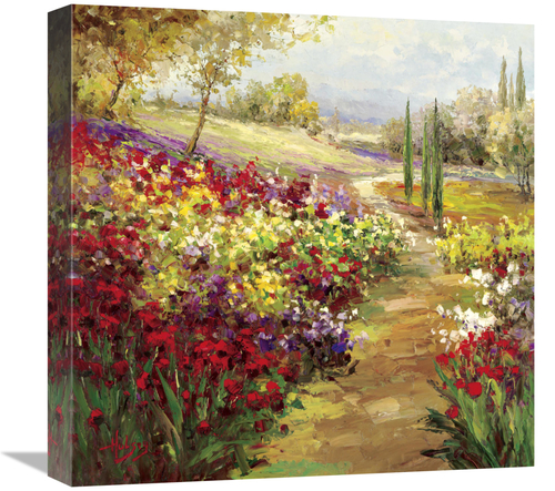 Global Gallery GCS-130170-1818-142 18 x 18 in. Trainee De Fleur Art Pr