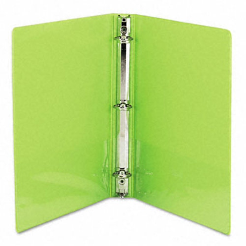 Samsill U86378 Antimicrobial Presentation View Binders  1in Cap  Lime 