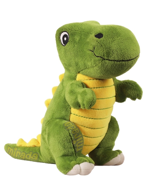 Soft Standing Green and Yellow Dinosaur Soft Toy
