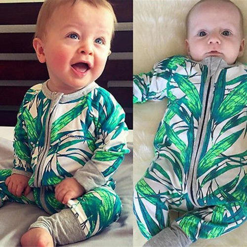 2016 new autumn winter Cotton Newborn Baby Rompers