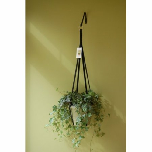 Primitive Planters 2213 Fabric Plant Hanger Assorted Neutral