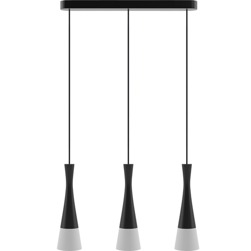 Hanging lamp black Vegas2 3p