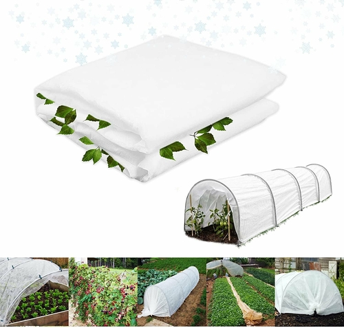 Plant Covers White, 1.78oz/sg 10Ft x 30Ft Reusable Floating Row Cover.