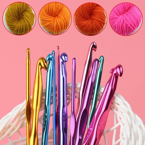 12pcs/set Multicolor Aluminium 2mm 10mm Crafts