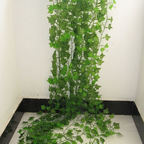 12PCS 2.4M Artificial Ivy Leaf Garland Plants Vine