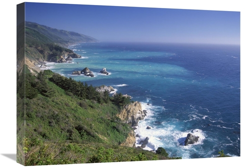 Global Gallery GCS-396267-1824-142 18 x 24 in. Big Sur Coast From Near