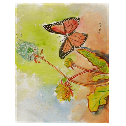 Betsy Drake PM278 14 x 18 in. Betsys Butterfly Place Mat - Set of 4