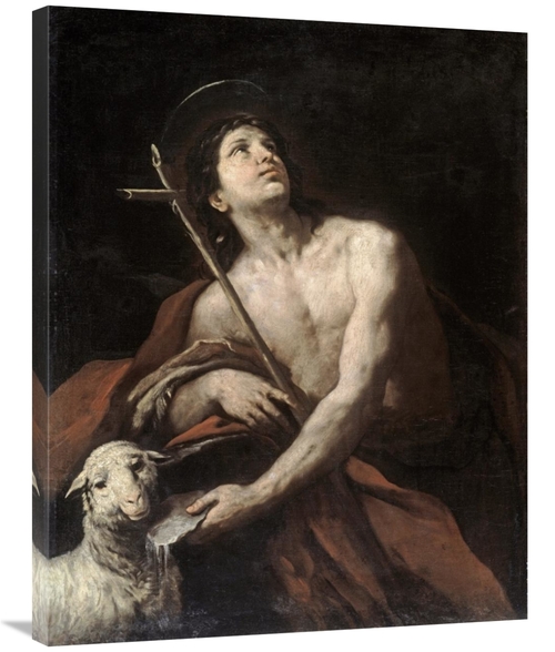 Global Gallery GCS-277517-36-142 36 in. Saint John the Baptist Art Pri