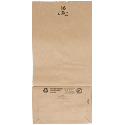 Ampac Mobile Holdings 274218 Paper Bag, Brown Kraft - Pack of 400