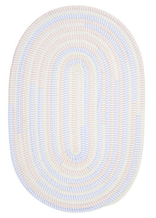 Colonial Mills Rug TK58R036X060 Ticking Stripe- Starlight 3 ft. x 5 ft