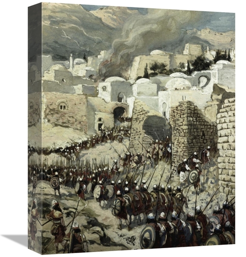 Global Gallery GCS-280522-16-142 16 in. Taking of Jericho Art Print - 