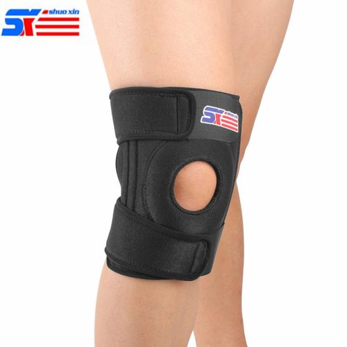 Adjustable 4 Springs Elastic Knee Support Brace