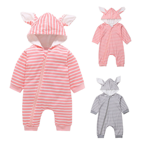 Cute Newborn Autumn Clothes Baby Boy Girl Rabbit