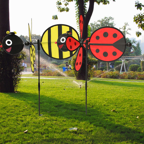 EMVANV Bumble Bee Ladybug Randomly Windmill