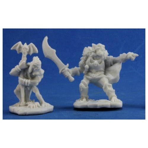 Reaper REM77349 Bones Goblin Command Miniature - 2 Count