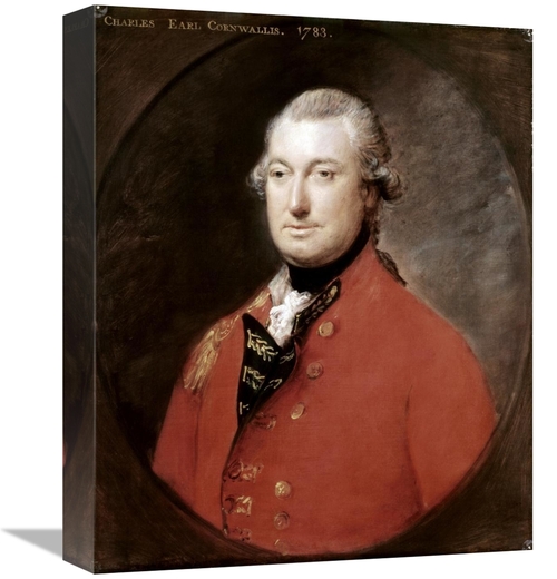 Global Gallery GCS-277614-16-142 16 in. Charles Cornwallis Art Print -
