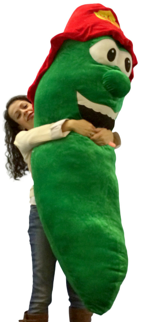 Get Out of a Pickle with this Giant Stuffed Pickle 66 Inch Huge Five