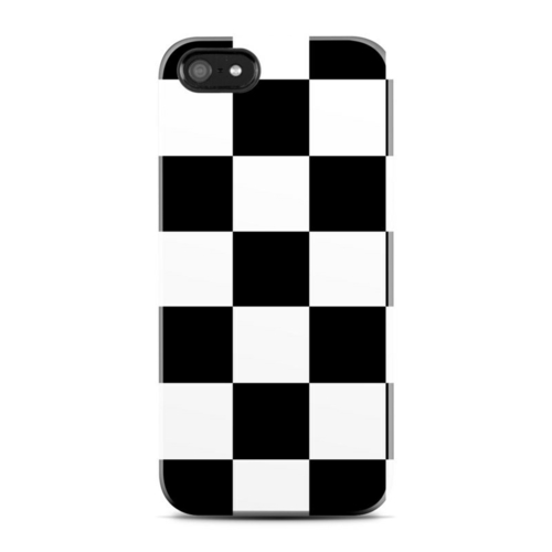 DecalGirl AIPSECC-CHECKERS Apple iPhone SE Clip Case - Checkers