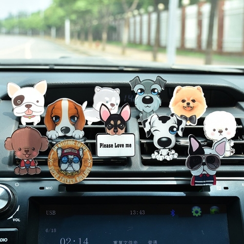 Car Outlet Perfume Cute Puppy Dog Automobiles Air