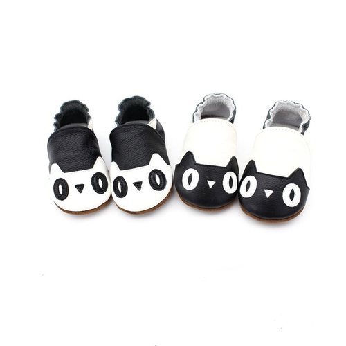 New Skid Proof panda style Genuine Leather Baby