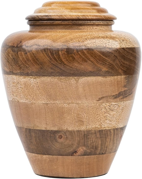 Wooden urn for Pet Ahses Dog cat Urns Box Simple and Elegant