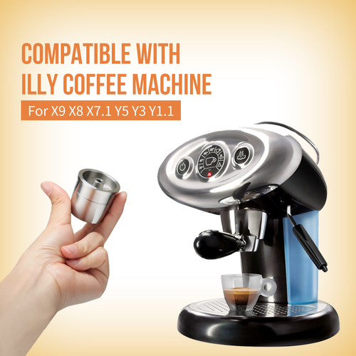 Stainless Steel Fillable Coffee Capsules Reusable