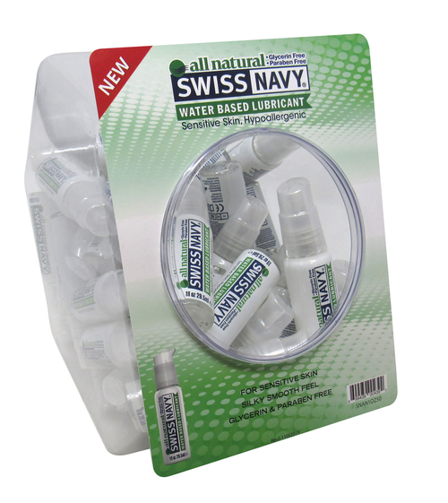 Swiss Navy All Natural 1 Oz 50pc Fishbowl