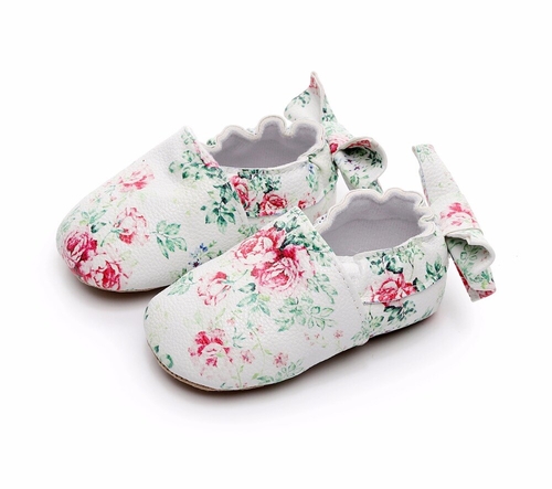 Hot sale New Bow Stylish Floral First walkers