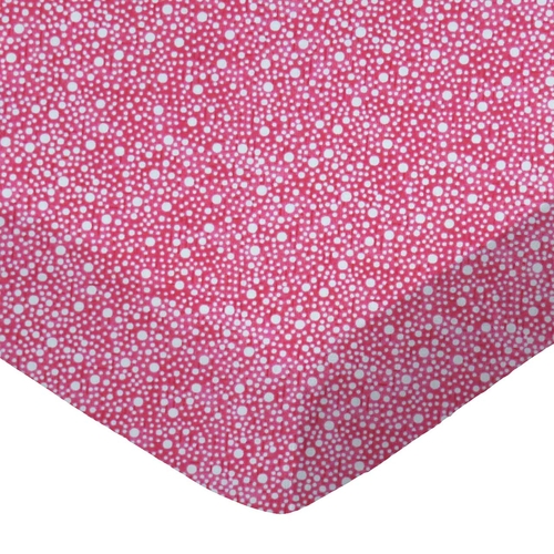 SheetWorld Fitted Bassinet Sheet - 100% Cotton Woven - Confetti Dots