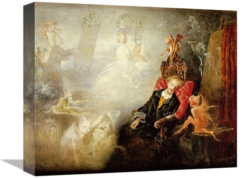 Global Gallery GCS-266322-16-142 16 in. The Painters Dream Art Print -