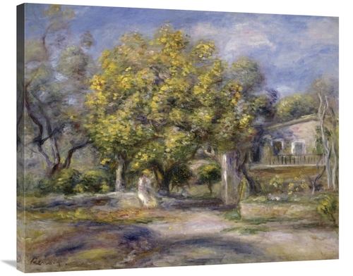 Global Gallery GCS-279640-36-142 36 in. Houses at Cagnes Art Print - P