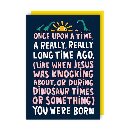 Jesus Birthday Card (Pack of 6)