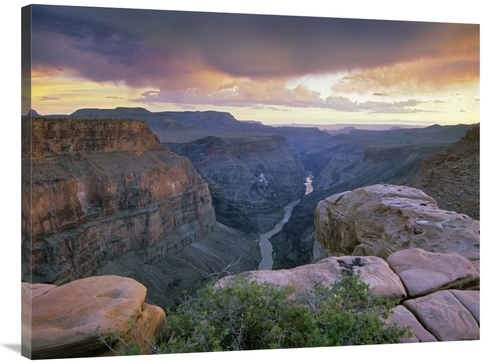 Global Gallery GCS-397081-3040-142 30 x 40 in. Toroweap Overlook with 