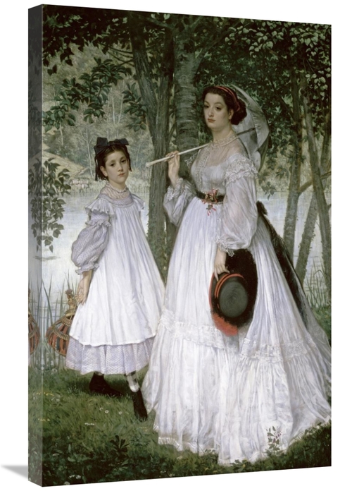 Global Gallery GCS-282922-30-142 30 in. Portrait in a Park Art Print -