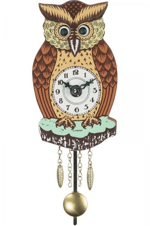 Alexander Taron 201QP Engstler Battery-Operated Owl Clock