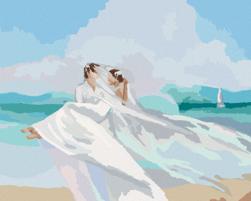 Paint by Numbers - WEDDING ON THE BEACH